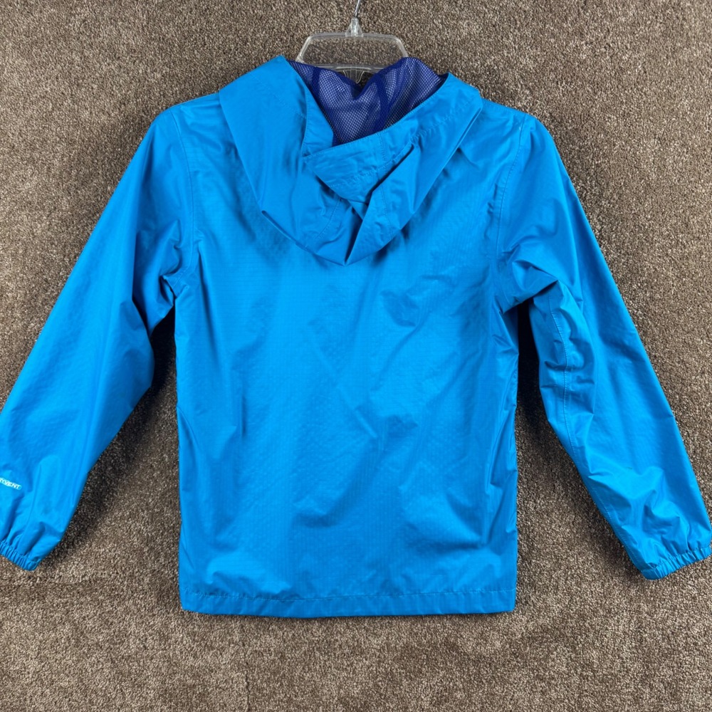 The North Face Boys Blue DryVent Rain Jacket Hooded Size M 10/12 - Picture 11 of 12